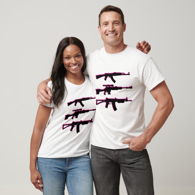 Machine Gun Mens T-Shirt (Unisex)