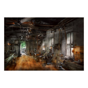 Machinist - das Millwright Poster