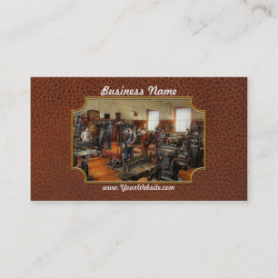 Machinist - Der Standardweg 1915 Visitenkarte