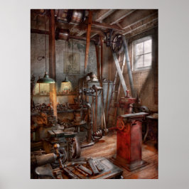 Machinist - Die moderne Werkstatt Poster