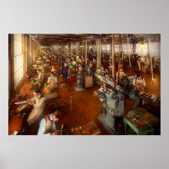 Machinist - Hands on work 1904 Poster (Vorne)