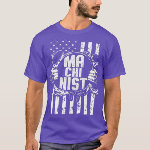 Machinist Info Machine Operator Machining T-Shirt