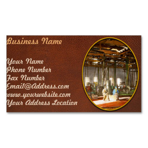 Machinist - Kapitäne des Schiffes 1868 Magnetische Visitenkarte