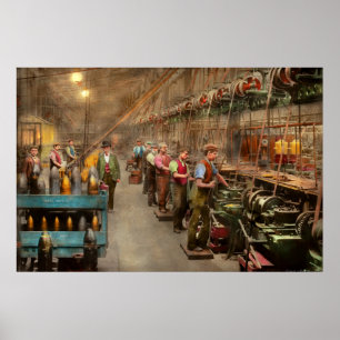 Machinist - Krieg - Die Muschel nach 1900 Poster