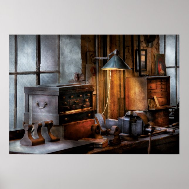 Machinist - Meine Workstation Poster (Vorne)