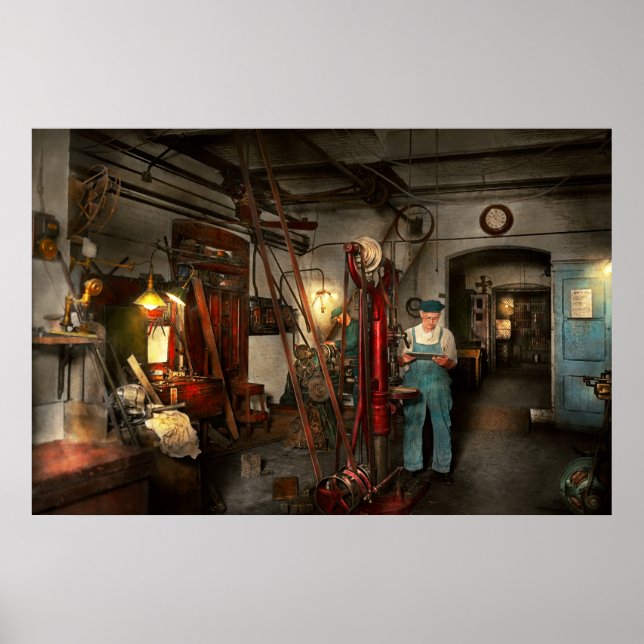 Machinist - Regierung genehmigt 1919 Poster (Vorne)