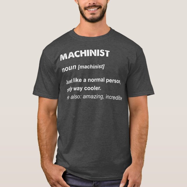 Machinist T-Shirt (Vorderseite)