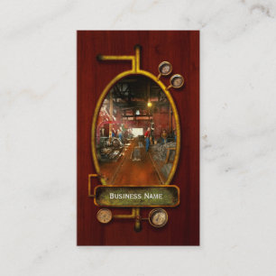 Machinist - Teile 1905 abpumpen Visitenkarte