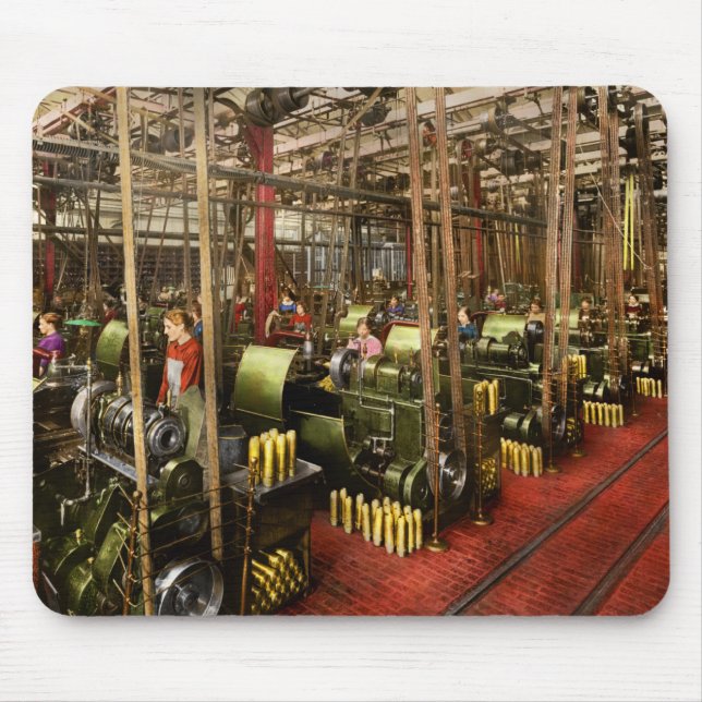 Machinist - War - Belts and Bombs 1916 Mousepad (Vorne)