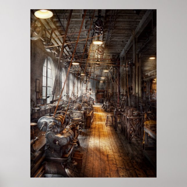 Machinist - Willkommen in der Werkstatt Poster (Vorne)