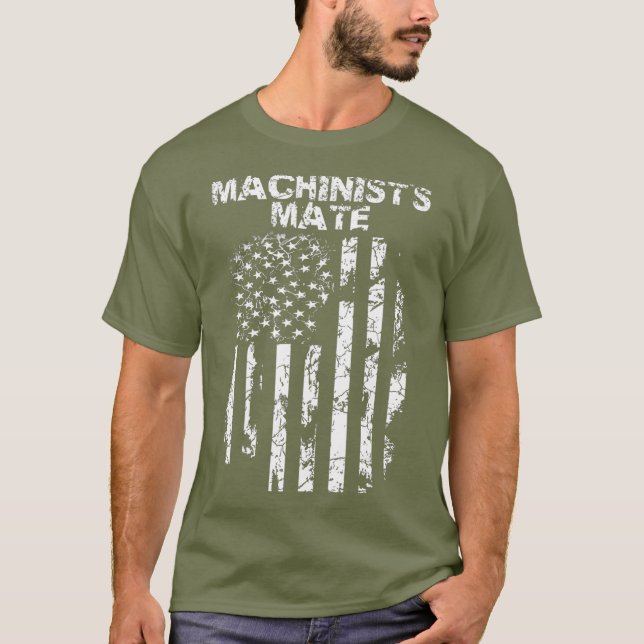 Machinisten Mate T-Shirt (Vorderseite)