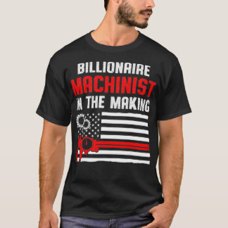 Machinistischer Werkzeugmaschinenbearbeiter T-Shirt