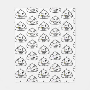 Macho Kackte - Brootsch the PooPoo Fleecedecke