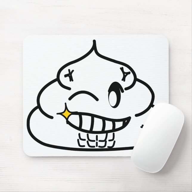 Macho Kackte - Brootsch the PooPoo Mousepad (Mit Mouse)