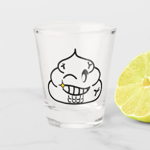 Macho Kackte - Brootsch the PooPoo Schnapsglas