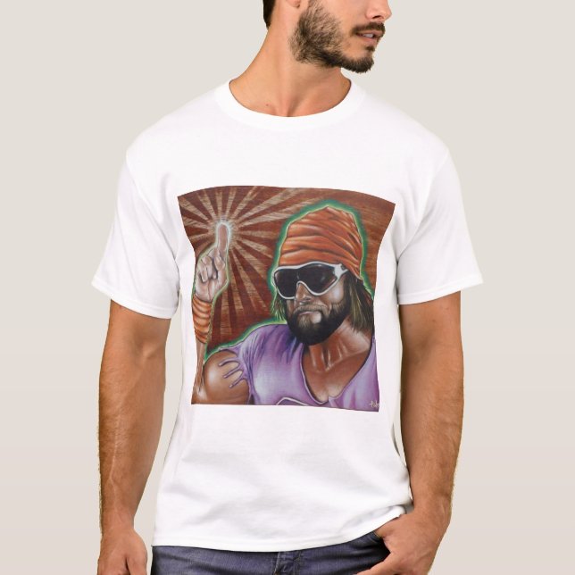 Macho Man T-ShirtMacho Man T-Shirt (Vorderseite)