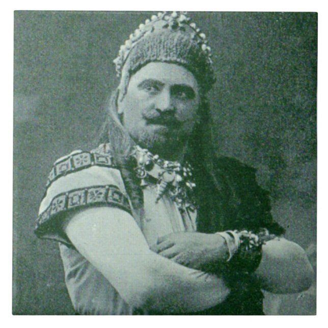 Macho-Mann Fliese (Vorderseite)