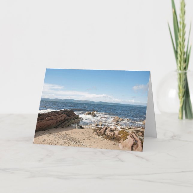 Machrie Bay Karte (Vorderseite)