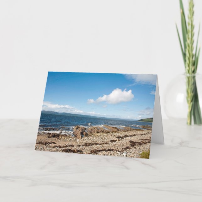 Machrie Bay Karte (Vorderseite)