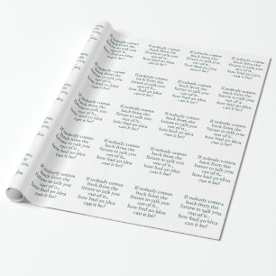 Mach's! Geschenkpapier