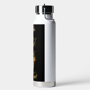 Mach's jazziger Saxophon-Musik - Pop-up-Strohhalm Trinkflasche
