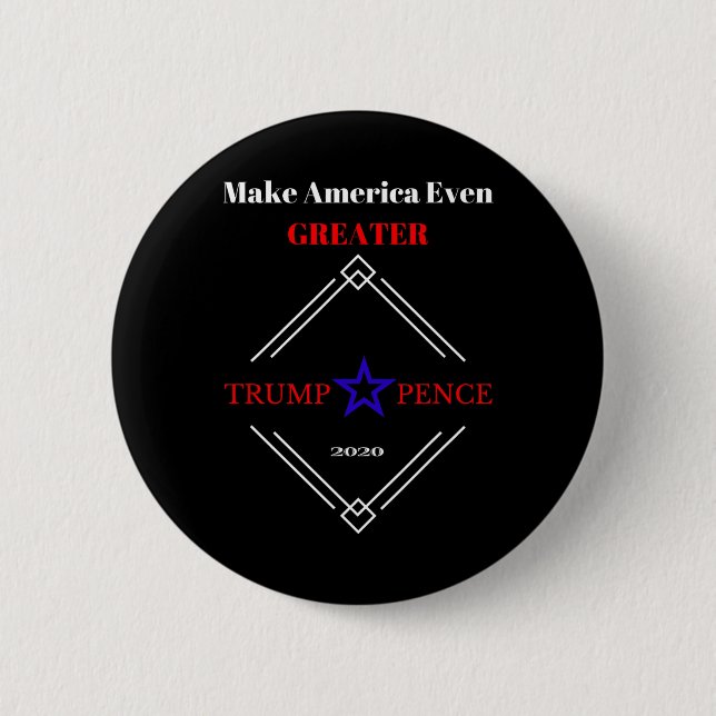 Macht Amerika noch größer  Button (Vorderseite)