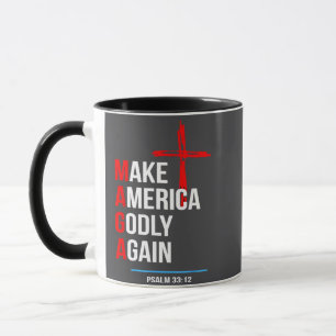 Macht Amerika wieder göttlich Trump Amtseinführung Tasse