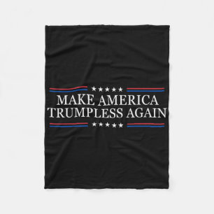 Macht Amerika wieder Trump-frei Anti Trump  Fleecedecke