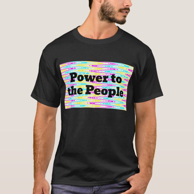 Macht dem Volk T-Shirt (Vorderseite)