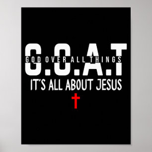 Macht den Himmel voll Es ist alles über Jesus Gott Poster