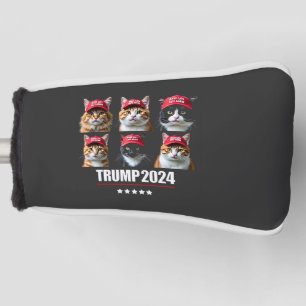 Macht die Katzen wieder sicher Maga Trump-Wahl Golf Headcover