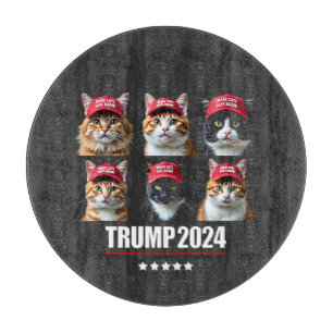 Macht die Katzen wieder sicher Maga Trump-Wahl Schneidebrett