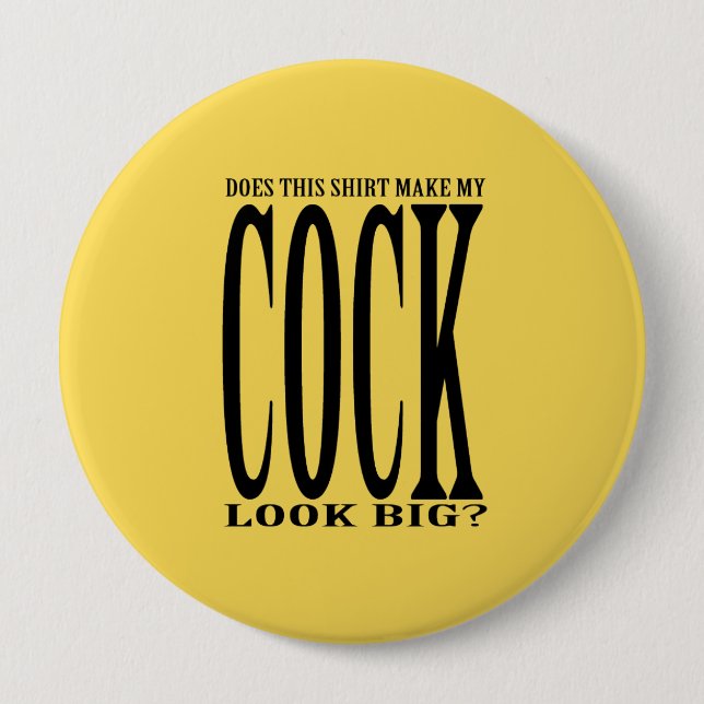 MACHT DIESES HEMD BUTTON (Vorderseite)