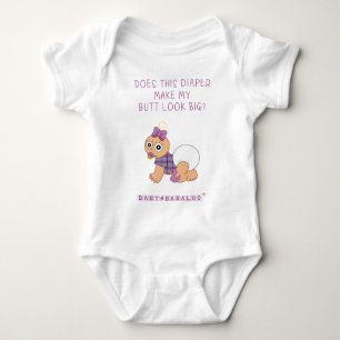 Macht dieses Windeln meinen Hintern groß aussehen Baby Strampler
