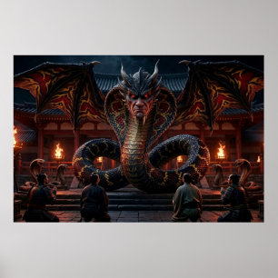 Macht-Drache Poster