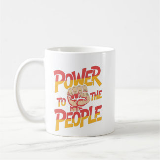 Macht für das Volk Tasse