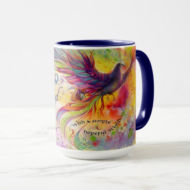 Macht Gott/Wind-Tasse Tasse (VorderseiteRechts)