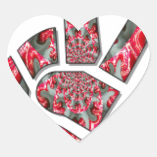 Macht in der Handfläche: Die Zwei-Finger-Geste Herz-Aufkleber