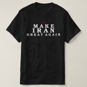 Macht Iran wieder groß Trump - kühne Patriotik T-Shirt