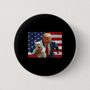 Macht Katzen wieder sicher Trump Katzen für Trump Button