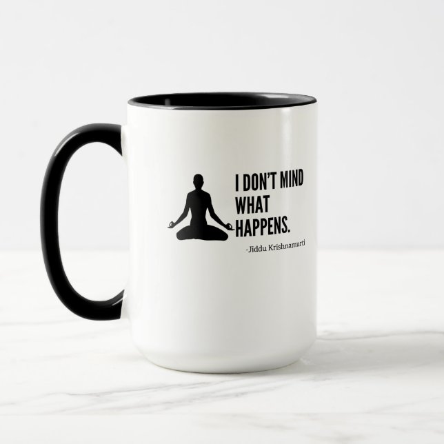 Macht nichts dagegen, was passiert tasse (Links)
