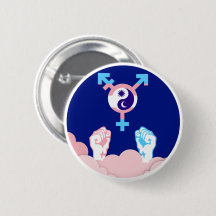 Macht und Balance Sonne und Mond Transgender-Symbo