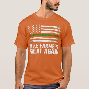 Macht unsere Bauern wieder groß Dünne grüne Linie T-Shirt