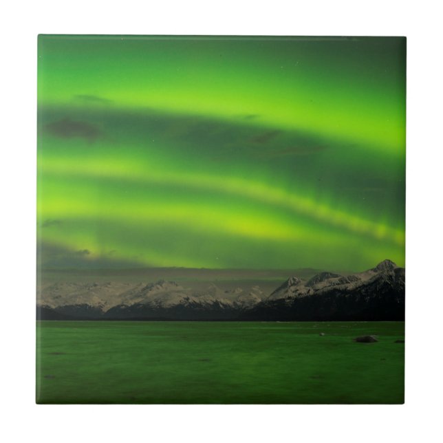 Mächtige Aurora Fliese (Vorderseite)