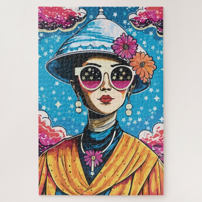 Mächtige Elegantin Puzzle (Vertikal)