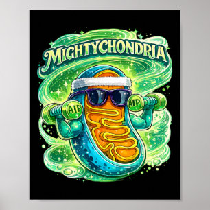 Mächtigechondrien-Wissenschaft Zellbiologie-Lehrer Poster