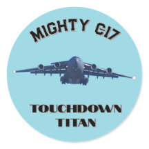 Mächtiger C-17, Touchdown-Titan