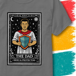 Mächtiger Vater Vater Beschützer Sternen Tarot Kun T-Shirt