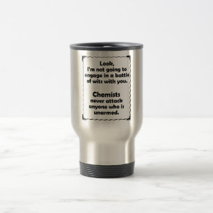 Machtkampf Chemiker Reisebecher