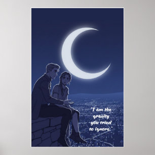 Machtloser Zitatposter Poster